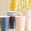Picture of NAVY & PINK BABYGROW NAPKINS 8 PACK